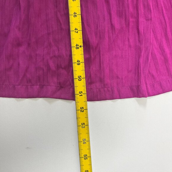 NWT ANTHROPOLOGIE Ruffled Tiered Midi Dress In Berry Size XLP - Picture 16 of 16